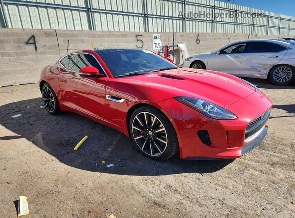 SAJWA6BUXH8K36583 2017 JAGUAR F-TYPE Красный Передняя правая четверть