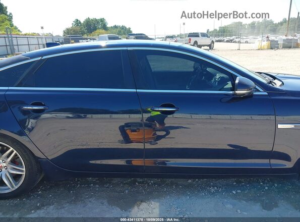 SAJWJ2GD0J8W16846 2018 JAGUAR XJ Blue Widok wnętrza z tyłu