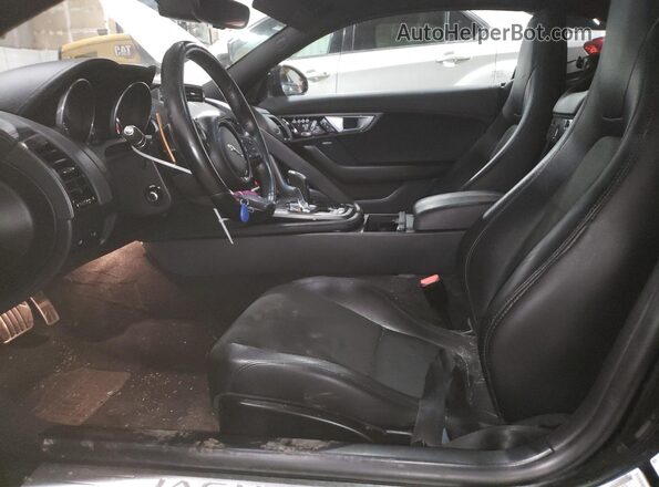 SAJWJ6BV1G8K33367 2016 JAGUAR F-TYPE Black Vista interior delantera
