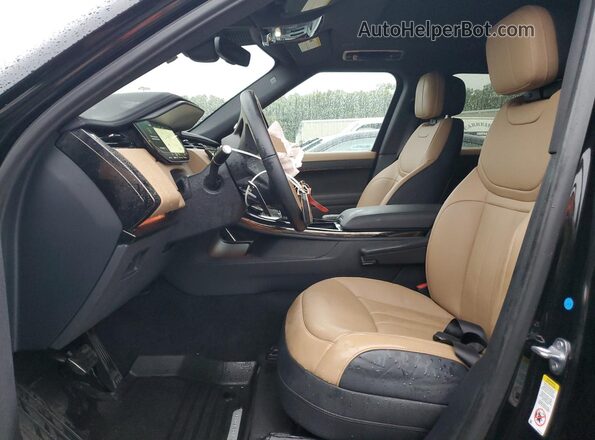 SAL1L9FU4PA118673 2023 LAND ROVER RANGE Black Vista interior delantera