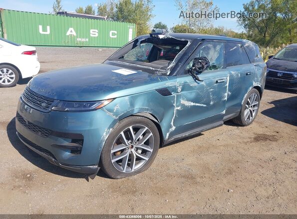 SAL1P9EU3PA148933 2023 LAND ROVER RANGE ROVER SPORT Green Przód lewy