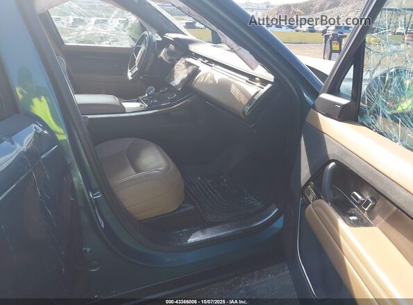 SAL1P9EU3PA148933 2023 LAND ROVER RANGE ROVER SPORT Green Widok wnętrza z przodu