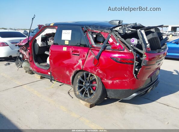 SAL1P9EU4PA112488 2023 LAND ROVER RANGE ROVER SPORT Red უკანა მარცხენა