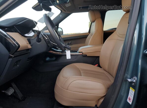 SAL1P9EU4RA405312 2024 LAND ROVER RANGE Teal Front interior view