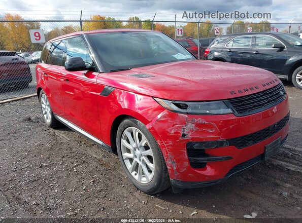 SAL1P9EU8SA455216 2025 LAND ROVER RANGE ROVER SPORT Красный Вид спереди
