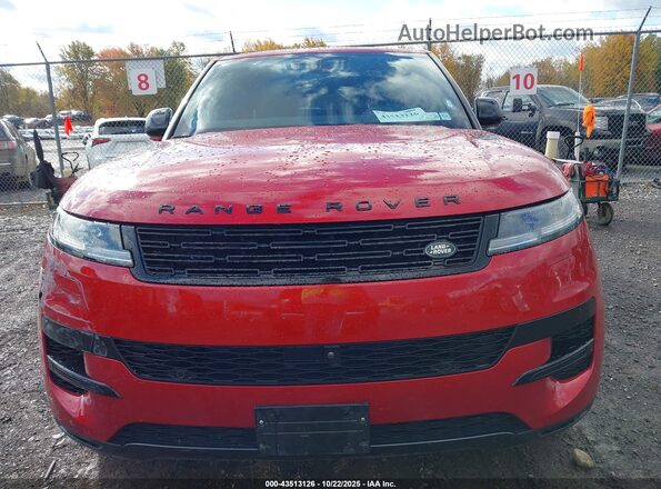 SAL1P9EU8SA455216 2025 LAND ROVER RANGE ROVER SPORT Красный Вид щитка приборов
