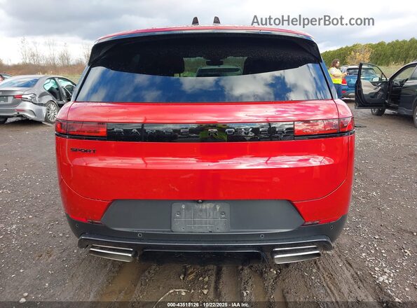 SAL1P9EU8SA455216 2025 LAND ROVER RANGE ROVER SPORT Красный 