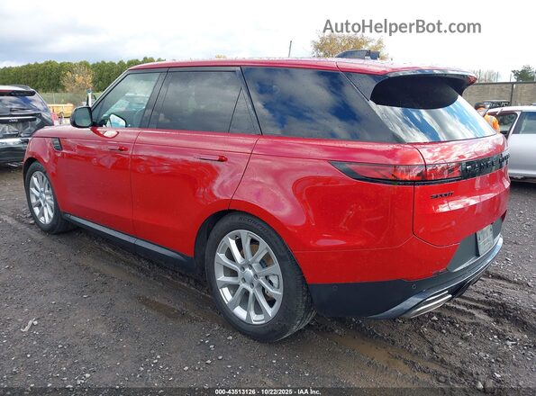 SAL1P9EU8SA455216 2025 LAND ROVER RANGE ROVER SPORT Красный Задняя левая четверть