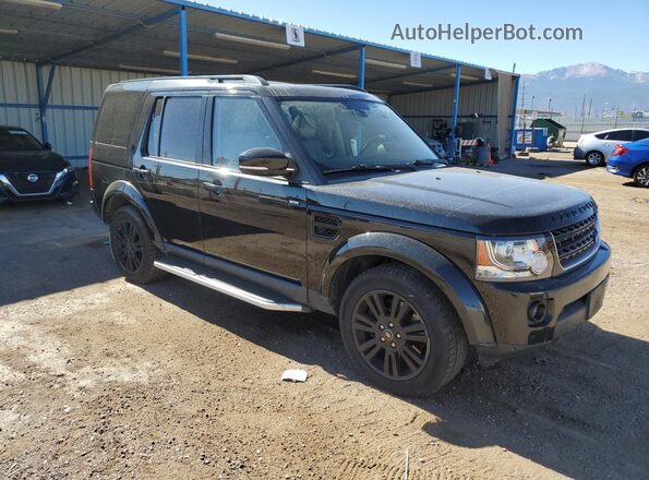 SALAG2V65GA789672 2016 LAND ROVER LR4 Черный Передняя правая четверть