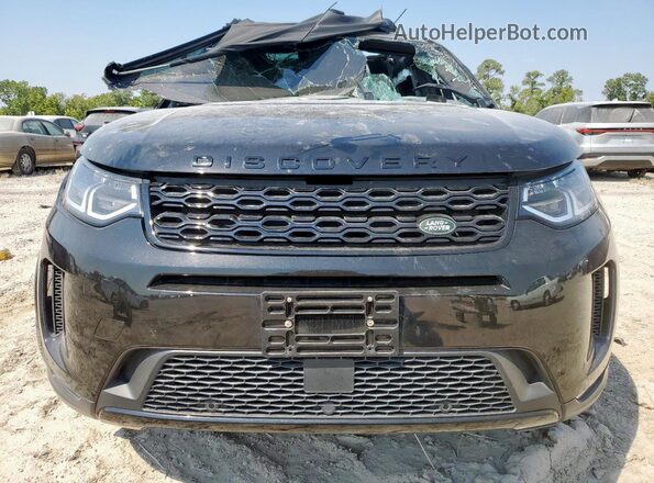 SALCJ2FX1NH912812 2022 LAND ROVER DISCOVERY Black წინა ხედი