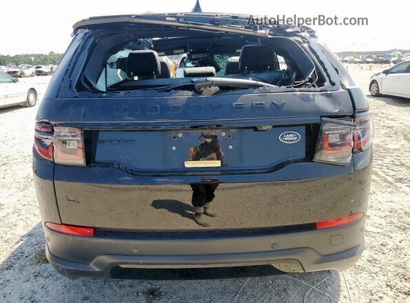 SALCJ2FX1NH912812 2022 LAND ROVER DISCOVERY Black უკანა ხედი