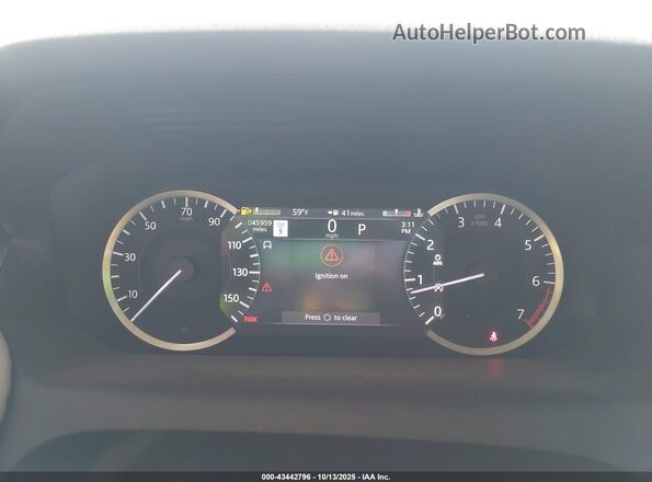 SALCJ2FX4PH918722 2023 LAND ROVER DISCOVERY SPORT Dark Blue Widok tylnych siedzeń