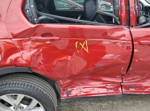 SALCJ2FX6MH888201 2021 LAND ROVER DISCOVERY Red Widok wnętrza z tyłu