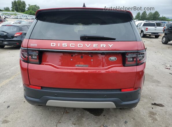 SALCJ2FX6MH888201 2021 LAND ROVER DISCOVERY Red Widok z tyłu