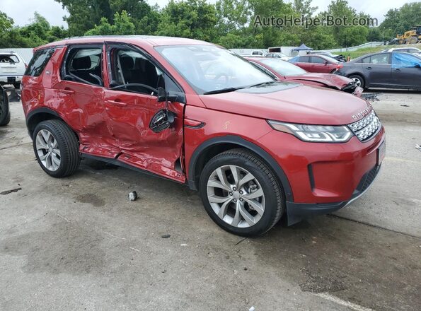 SALCJ2FX6MH888201 2021 LAND ROVER DISCOVERY Red Przód prawy