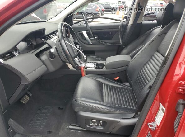 SALCJ2FX6MH888201 2021 LAND ROVER DISCOVERY Red Widok wnętrza z przodu
