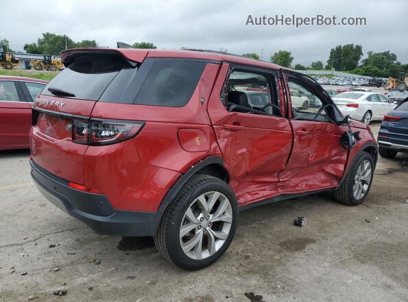 SALCJ2FX6MH888201 2021 LAND ROVER DISCOVERY Red Tył prawy