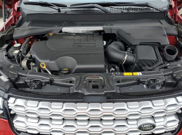 SALCJ2FX6MH888201 2021 LAND ROVER DISCOVERY Red Widok komory silnika