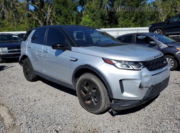 SALCJ2FX7LH841113 2020 LAND ROVER DISCOVERY Silver Передня права чверть