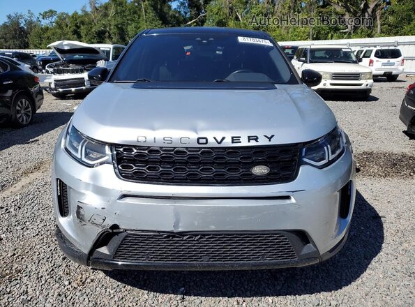 SALCJ2FX7LH841113 2020 LAND ROVER DISCOVERY Silver Вид спереду