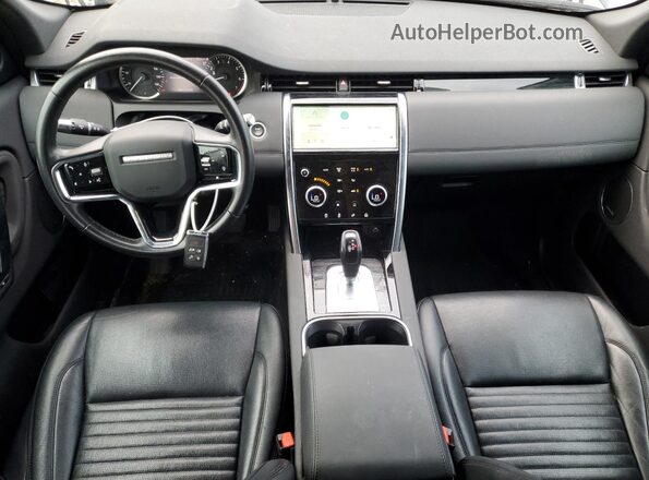 SALCJ2FX8MH899314 2021 LAND ROVER DISCOVERY Black Вид панелі приладів