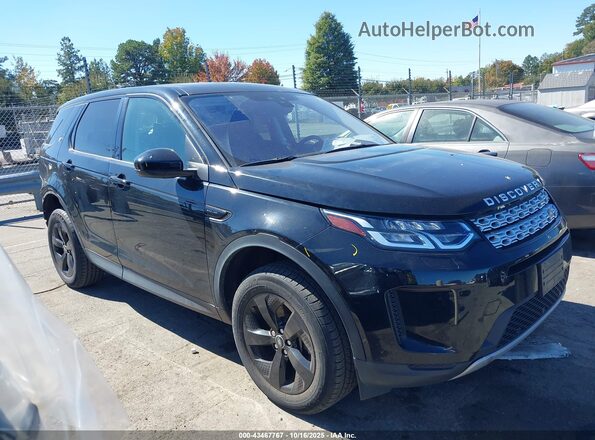 SALCK2FX8LH856829 2020 LAND ROVER DISCOVERY SPORT Black Widok wnętrza z tyłu