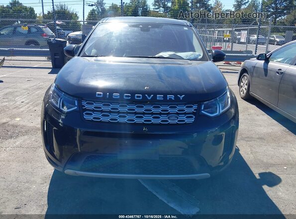 SALCK2FX8LH856829 2020 LAND ROVER DISCOVERY SPORT Black Widok zestawu wskaźników