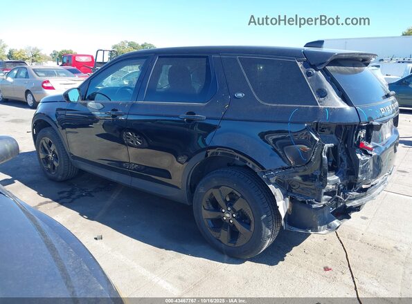 SALCK2FX8LH856829 2020 LAND ROVER DISCOVERY SPORT Black Widok wnętrza 360 stopni