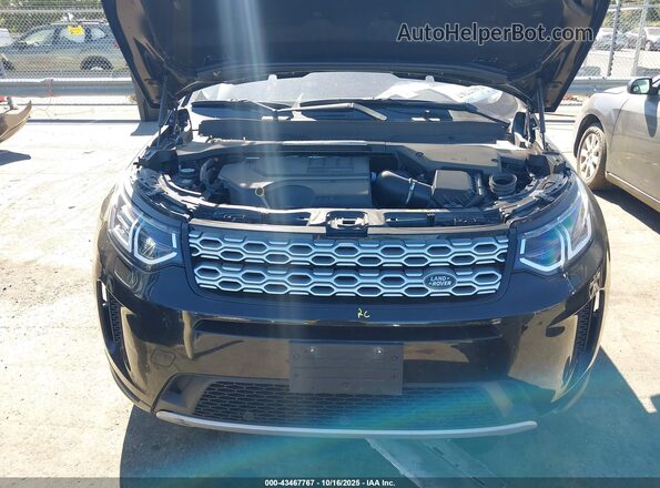 SALCK2FX8LH856829 2020 LAND ROVER DISCOVERY SPORT Black Widok z tyłu