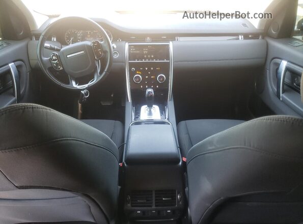 SALCK2FXXLH862230 2020 LAND ROVER DISCOVERY Черный Вид панели приборов