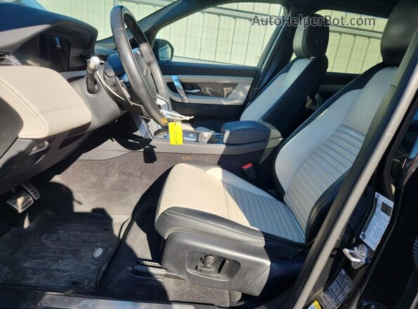 SALCL2FX0LH854537 2020 LAND ROVER DISCOVERY Black Вид салону спереду