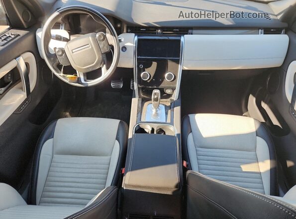 SALCL2FX0LH854537 2020 LAND ROVER DISCOVERY Black Вид панелі приладів