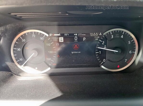 SALCL2FX7PH917901 2023 LAND ROVER DISCOVERY Gray Vista del cuadro de instrumentos