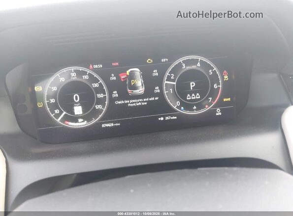 SALCP2FX0LH836110 2020 LAND ROVER DISCOVERY SPORT White Widok tylnych siedzeń