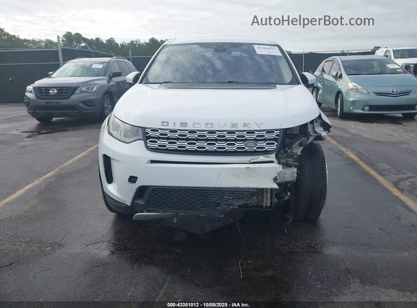SALCP2FX0LH836110 2020 LAND ROVER DISCOVERY SPORT White Widok zestawu wskaźników