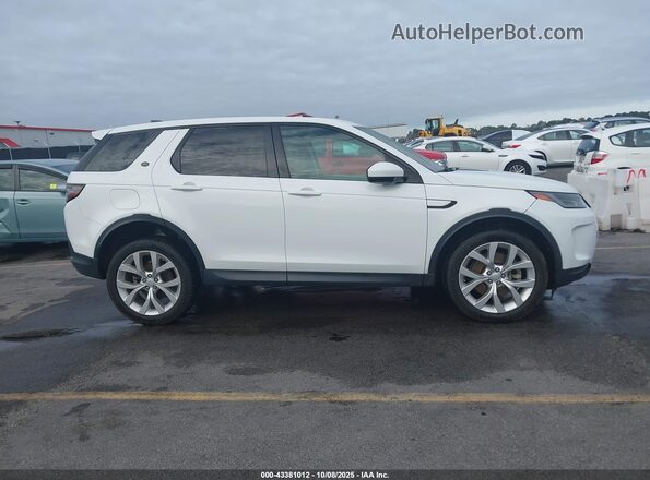 SALCP2FX0LH836110 2020 LAND ROVER DISCOVERY SPORT White Widok wnętrza z tyłu