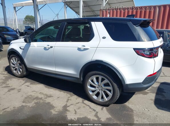 SALCP2FX2LH849912 2020 LAND ROVER DISCOVERY SPORT White Trasero izquierdo