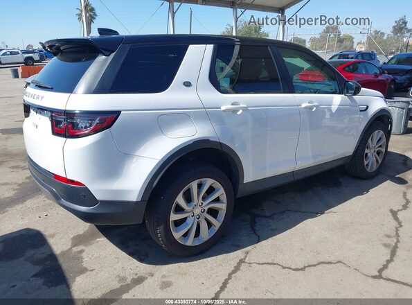 SALCP2FX2LH849912 2020 LAND ROVER DISCOVERY SPORT White Trasero derecho
