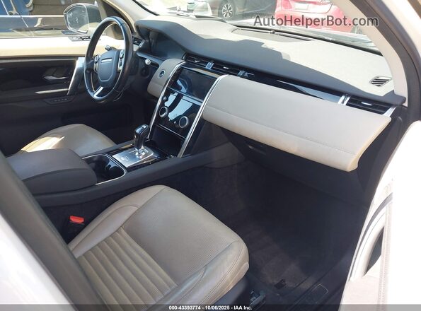SALCP2FX2LH849912 2020 LAND ROVER DISCOVERY SPORT White Vista interior delantera