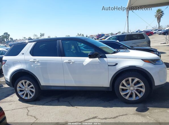 SALCP2FX2LH849912 2020 LAND ROVER DISCOVERY SPORT White Vista interior trasera