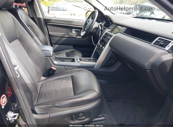 SALCP2FX9KH795264 2019 LAND ROVER DISCOVERY SPORT Black Вид салону спереду