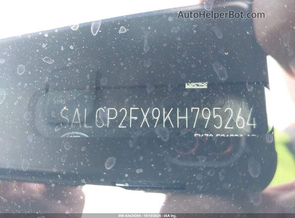 SALCP2FX9KH795264 2019 LAND ROVER DISCOVERY SPORT Black 