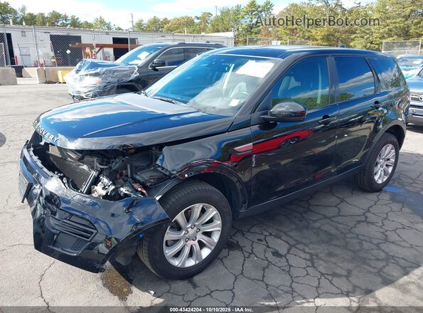 SALCP2FX9KH795264 2019 LAND ROVER DISCOVERY SPORT Black Передня ліва чверть