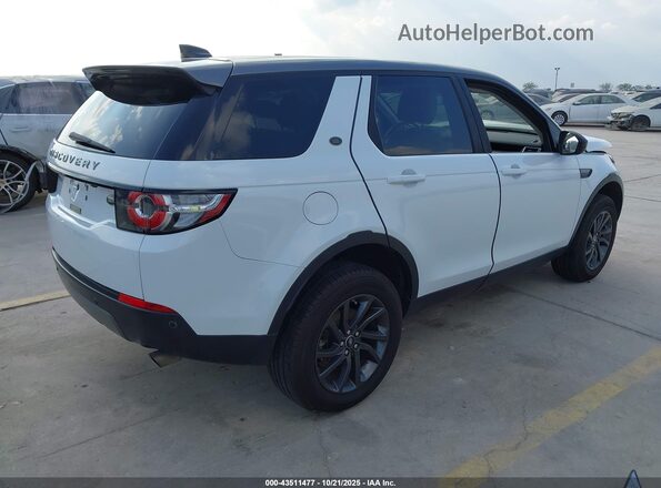 SALCP2RX0JH747159 2018 LAND ROVER DISCOVERY SPORT White Задня права чверть