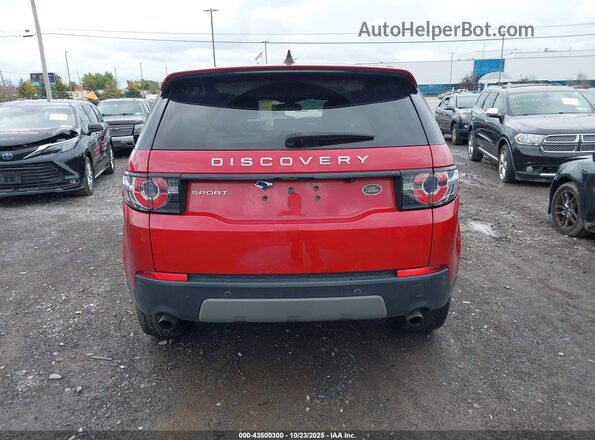 SALCP2RX3JH745633 2018 LAND ROVER DISCOVERY SPORT Red 