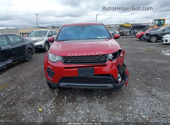 SALCP2RX3JH745633 2018 LAND ROVER DISCOVERY SPORT Red 