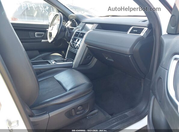 SALCP2RX4JH744300 2018 LAND ROVER DISCOVERY SPORT Белый Вид салона спереди