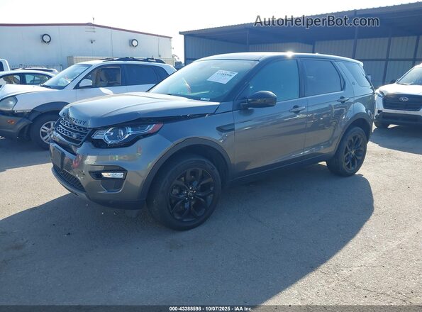 SALCR2FX1KH783278 2019 LAND ROVER DISCOVERY SPORT Gray Առջևի ձախ երեք քառորդ տեսարան