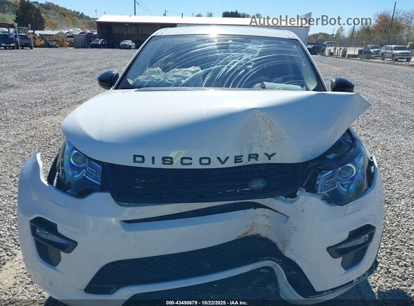 SALCR2FX6KH795457 2019 LAND ROVER DISCOVERY SPORT Белый Вид щитка приборов
