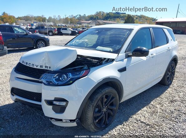 SALCR2FX6KH795457 2019 LAND ROVER DISCOVERY SPORT Белый Передняя левая четверть
